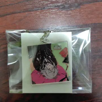 백목귀 잠 아크릴 키링 행운 고양이