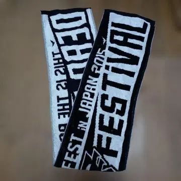 데드팝 페스티벌 DEAD POP FESTiVAL 2015 타월 새상품