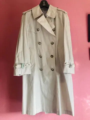 ROBERT 라이트 베이지 트렌치코트