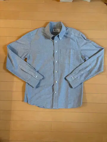 스위프 옥스퍼드 BD 셔츠 긴팔 셔츠 M 그레이 미사용 무료배송