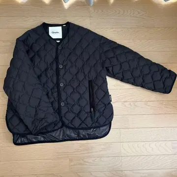 짐플렉스 퀼트 다운 칼라리스 자켓