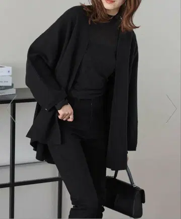 일본제 하이 게이지 니트 가디건