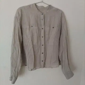 humanwoman 블라우스 라미 100% M