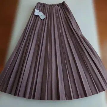 어반 리서치 핑크 베이지 플리츠 스커트 프리 사이즈