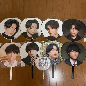 SixTONES 마츠무라 호쿠토 공식 부채 9개