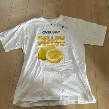 overprint T셔츠 택 포함 새상품