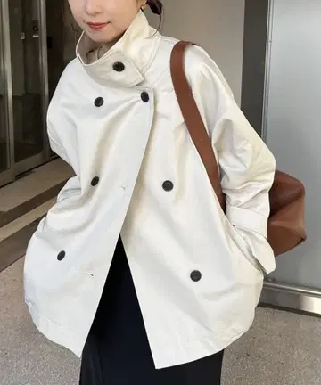 CAPRICIEUX LE'MAGE 미들 트렌치코트