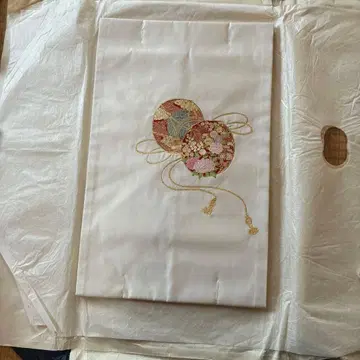 새상품, 나고야 오비 꽃 무늬 자수