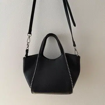 BEAUTY&YOUTH 공 체인 미니 토트 백 2WAY