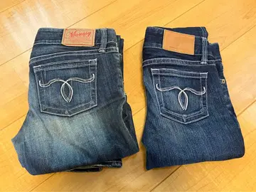 MOUSSY 스키니 데님 2개 세트 마우지