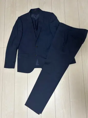 TAKA-Q Slim FIt 수트 셋업 네이비 A6