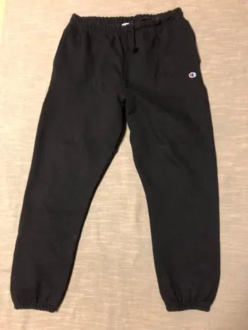Champion Reverse Weave 스웨트 팬츠 L 블랙