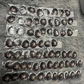 귀멸의 칼날 막간화 WEBSHOP 복권 수주 캔뱃지 토미오카 기유 졸업품