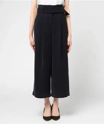 zG531 [S] N. 와이드 팬츠 배기 하이웨스트 벨트 포함