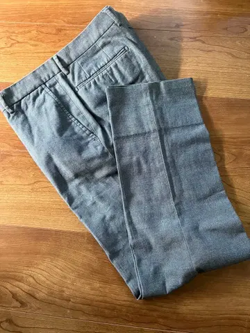 그린 레이블 릴랙싱 그레이 슬랙스 M