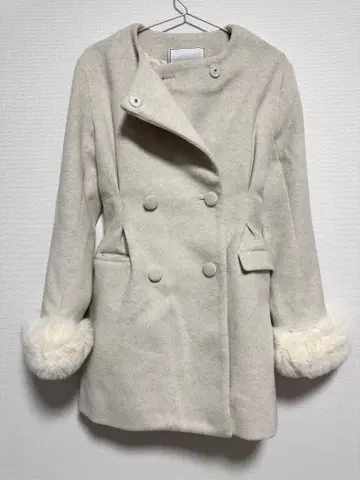 Darich 크림색 롱 코트