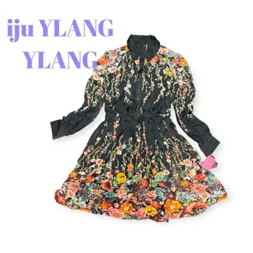 미사용 새상품 iju YLANG YLANG 플라워 프린트 원피스