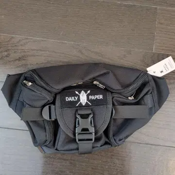 DAILY PAPER 블랙 패니 팩
