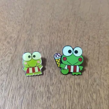 초레어 케로케로케로피 핀 배지 1996년제 레트로 산리오