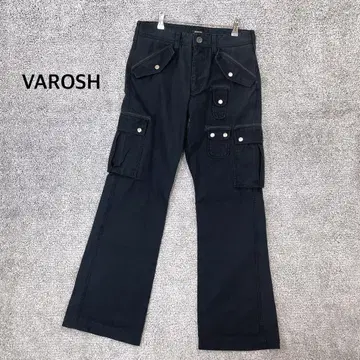 [ VAROSH ]  기믹 본지티 팬츠 부츠컷 L 블랙