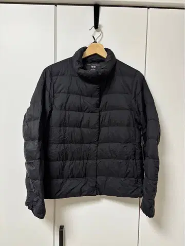 유니클로 울트라 라이트 다운 블랙 L 여성용