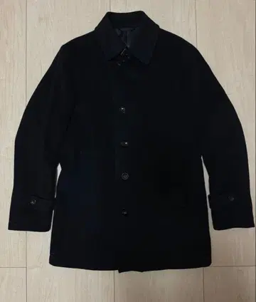 Mitsumine 남성용 수트 아우터 스텐카라 코트 울