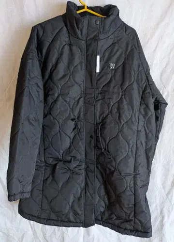 ROXY 퀼팅 자켓 블랙 XL