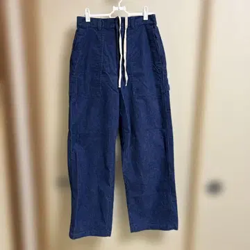 니코앤드 빈티지 코듀로이 팬츠 블루 M