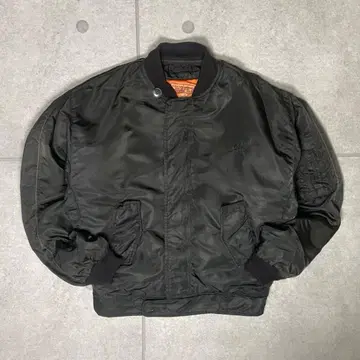 Schott MA-1 플라이트 자켓 USA제 짧은 기장 IDEAL 지퍼