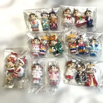 미니 페코짱 마스코트 키링 참 묶음 판매