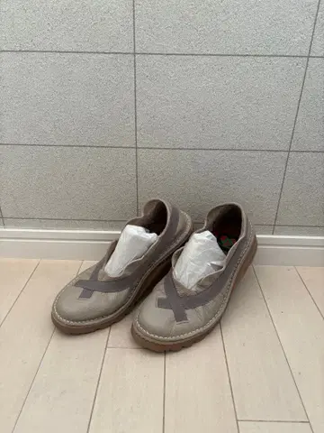 JS 하트라벨 그레이