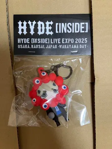 [ 미개봉 새상품 ] 미야쿠미야쿠 HYDE [INSIDE] LIVE 키링