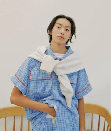 common gull products 체크 셔츠 팬츠