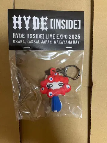 [ 미개봉 새상품 ] 미야쿠미야쿠 HYDE [INSIDE] LIVE 키링