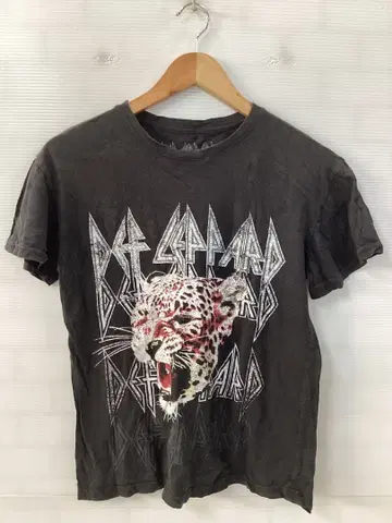 11.7 A919 DEFLEPARD 티셔츠 밴딩 티셔츠 프린트