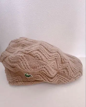 라코스테 베이지 니트 헌팅