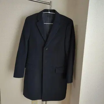 유니클로 UNIQLO 체스터 코트 네이비