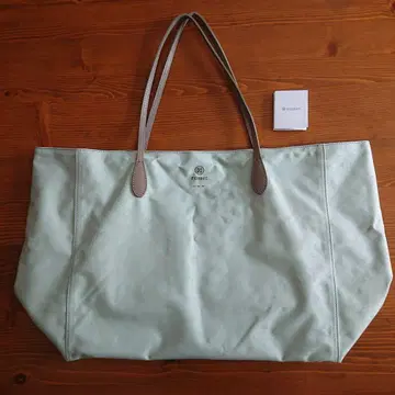 [ russet ] 민트 그린 토트백