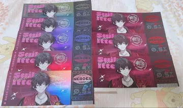 니지산지 HEROES 하프 애니버서리 홀로그램 티켓 사에키 잇테츠