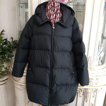 가벼운 다운 튜닉 코트