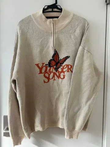 Younger Song 트레이너 버터플라이 니트