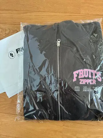 후르츠 지퍼 FRUITS ZIPPER 최애 후드티 블랙 마츠모토 카렌