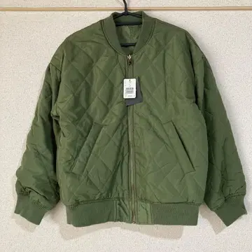 새상품 w closet 2way MA-1 퀼팅 자켓