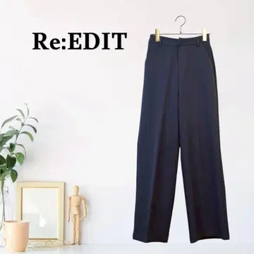 zG532 [ M ] Re:EDIT 풀렝스 팬츠 하이웨스트