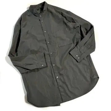 단종 초레어 유니클로 +J 밴드 카라 스탠드 카라 면 셔츠 XL