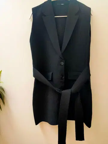 styling/ 블랙 롱 베스트