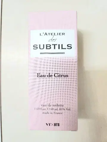 L'Atelier des Subtils 오 드 시트러스 50ml