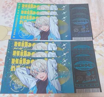 니지산지 HEROES 하프 애니버서리 홀로 티켓 히바치 마나