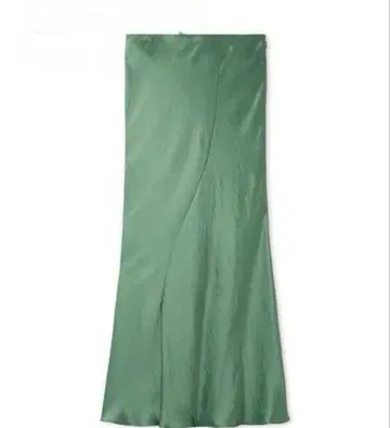 FRAY I.D 프레이아이디 새틴 내로우 스커트 GRN 미사용