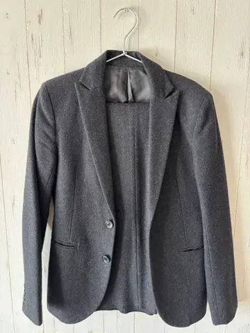 LHP 다크 그레이 울 셋업